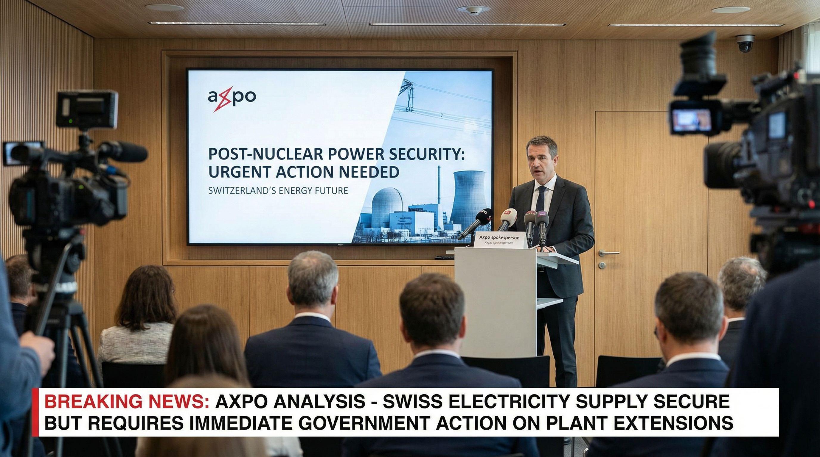 Post-Nuclear Power Secure, But Urgent Action Needed, Says Axpo Analysis
