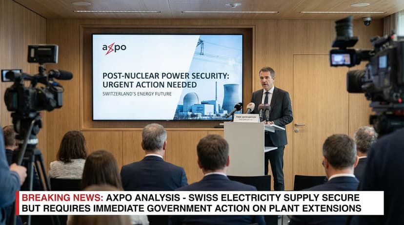Post-Nuclear Power Secure, But Urgent Action Needed, Says Axpo Analysis