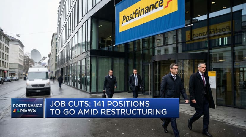 PostFinance Announces Major Job Cuts Amid Market Pressures