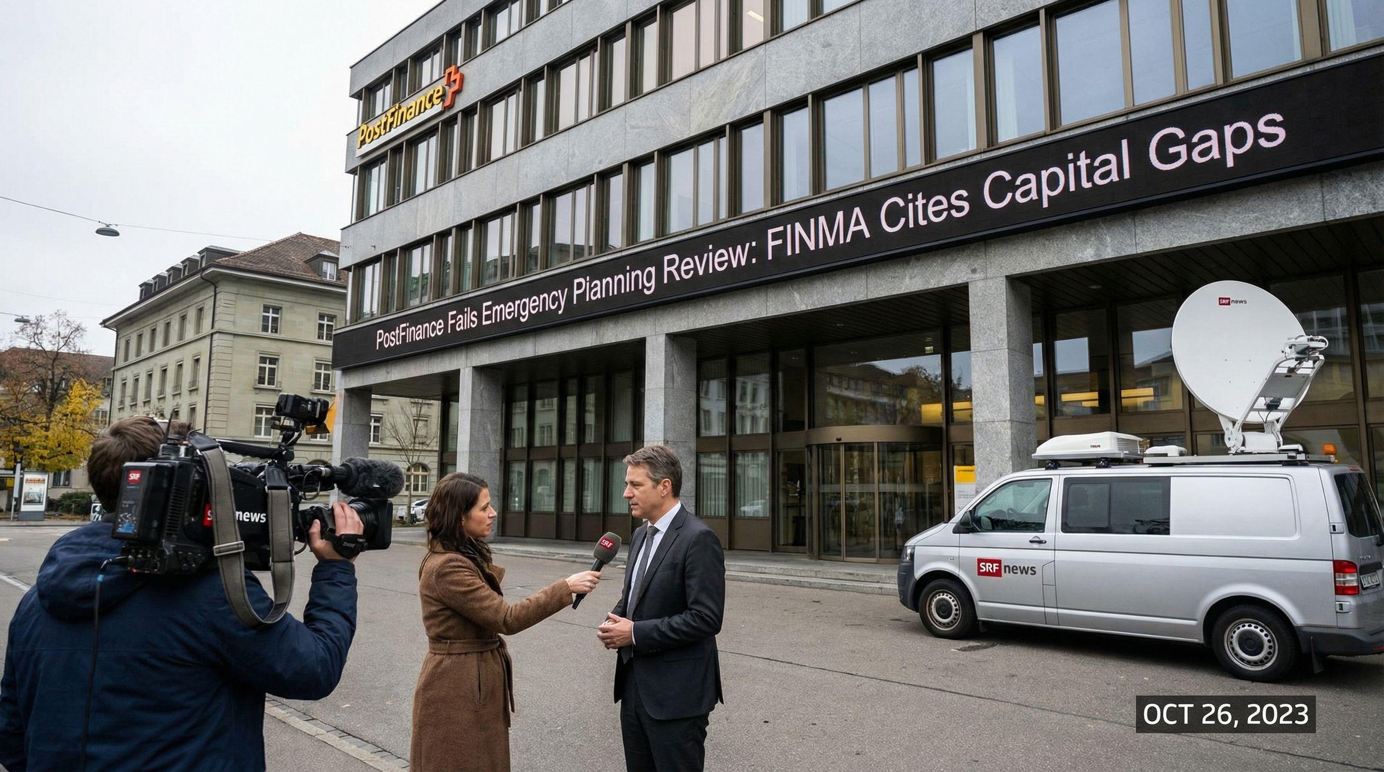 PostFinance Fails Emergency Planning Review