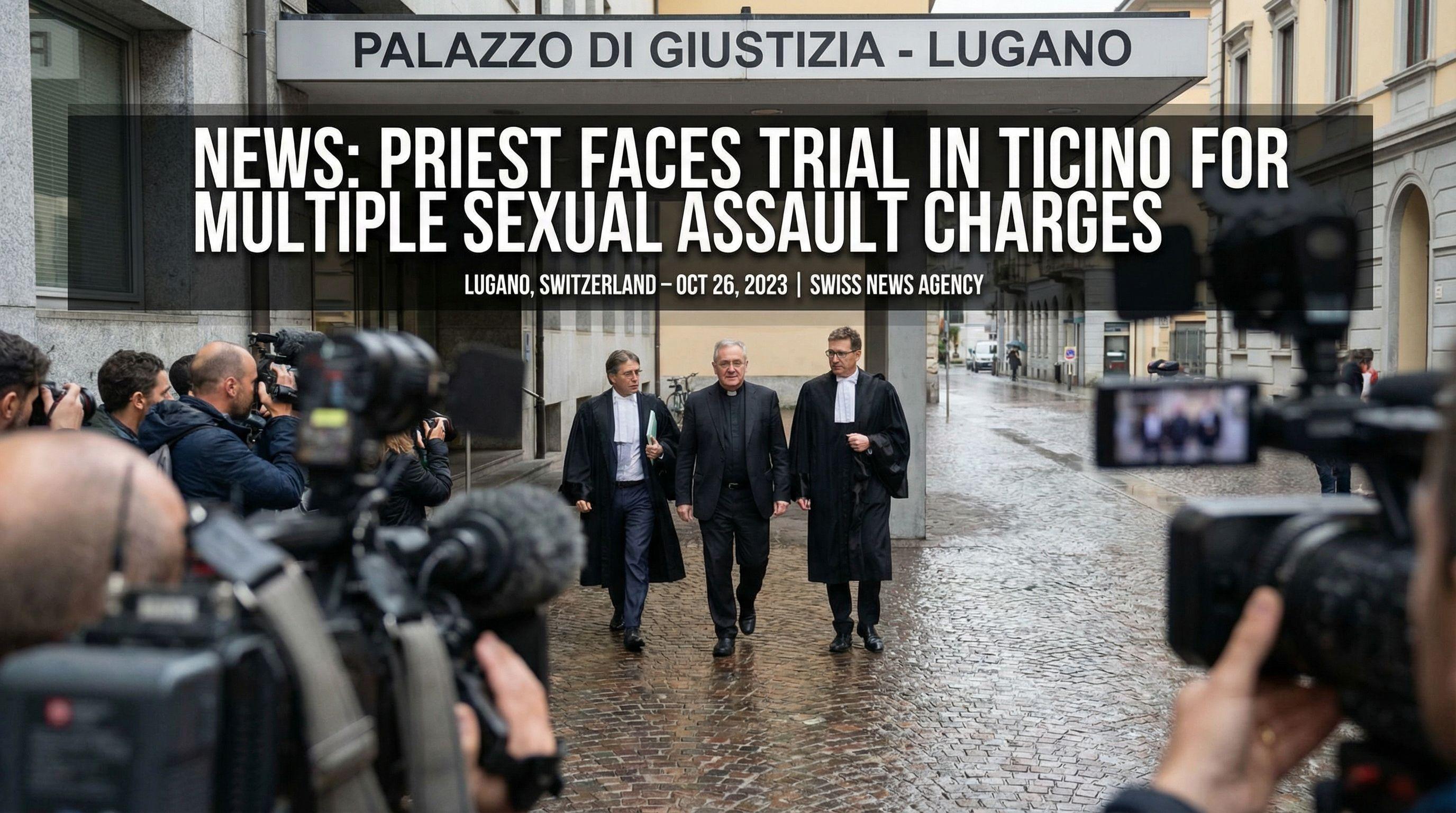 Priest Faces Trial in Ticino for Multiple Sexual Assault Charges