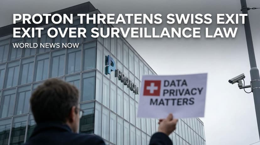 Proton Threatens Swiss Exit Over Surveillance Law