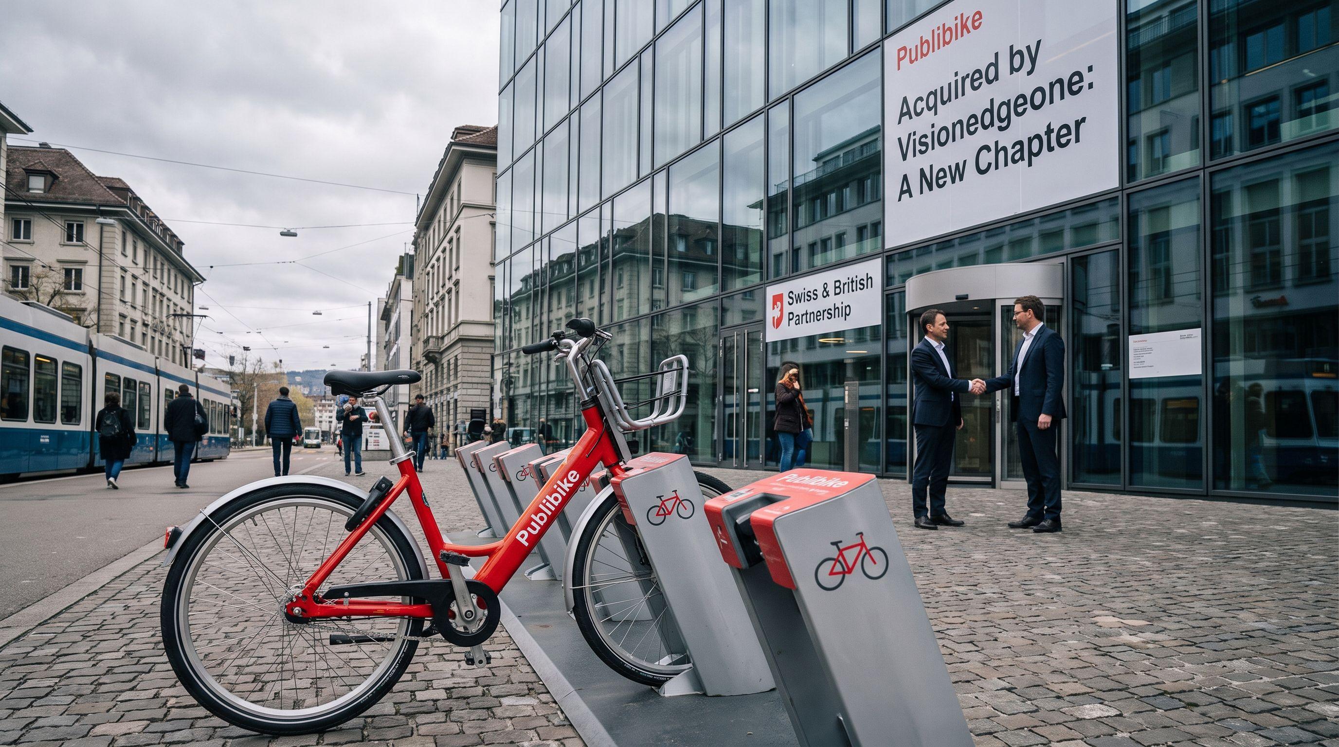 Swiss Bike-Sharing Firm Publibike Acquired by British Investor Visionedgeone