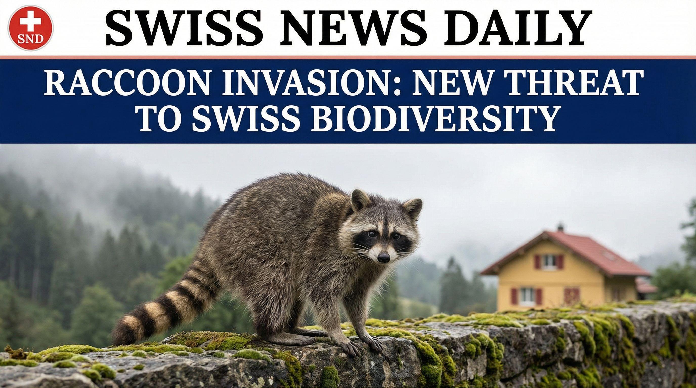 Raccoon Invasion: New Threat to Swiss Biodiversity