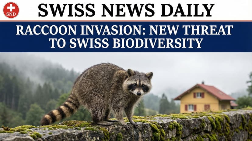 Raccoon Invasion: New Threat to Swiss Biodiversity