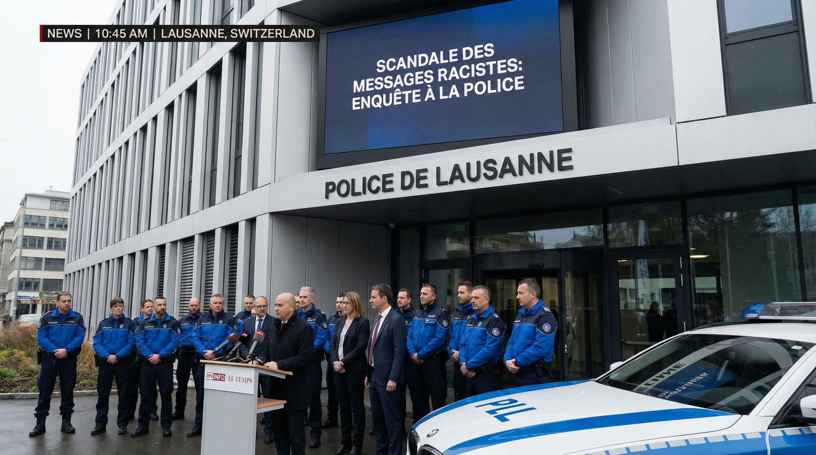 Racist Messages Scandal Rocks Lausanne Police Force