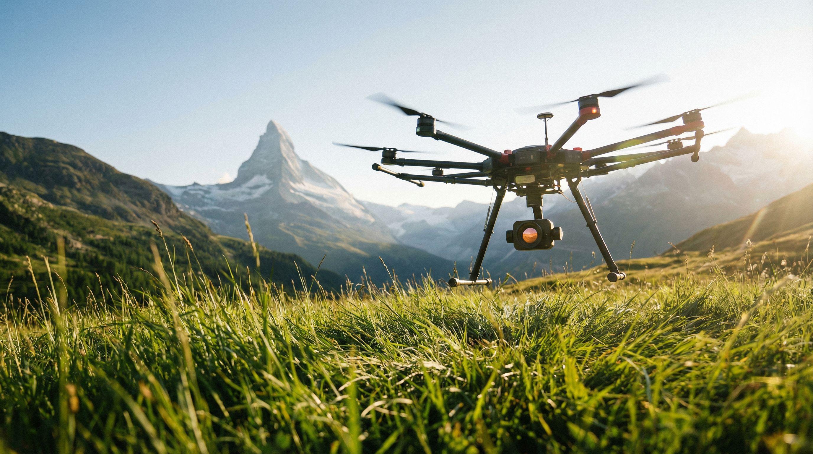 Record-Breaking Drone Operation Saves Over 6,400 Fawns in Swiss Fields
