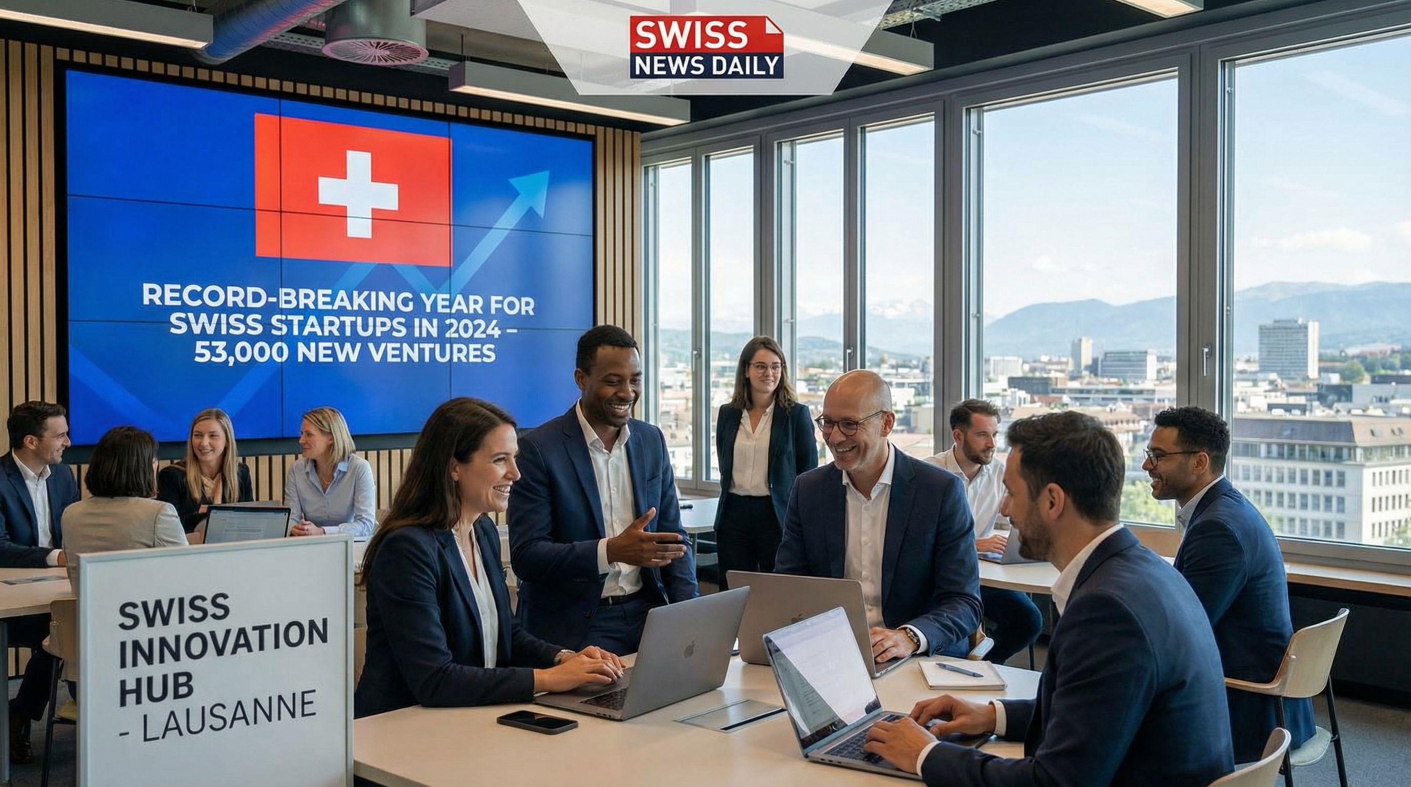 Record-Breaking Year for Swiss Startups in 2024