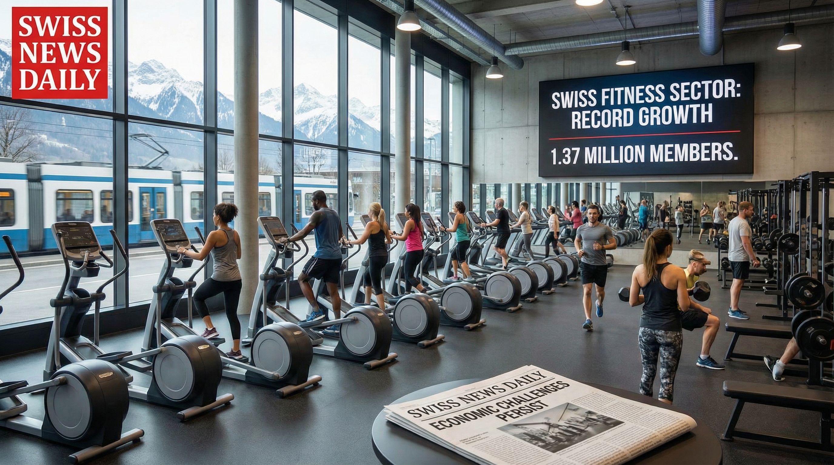 Record Growth for Swiss Fitness Industry Despite Economic Headwinds