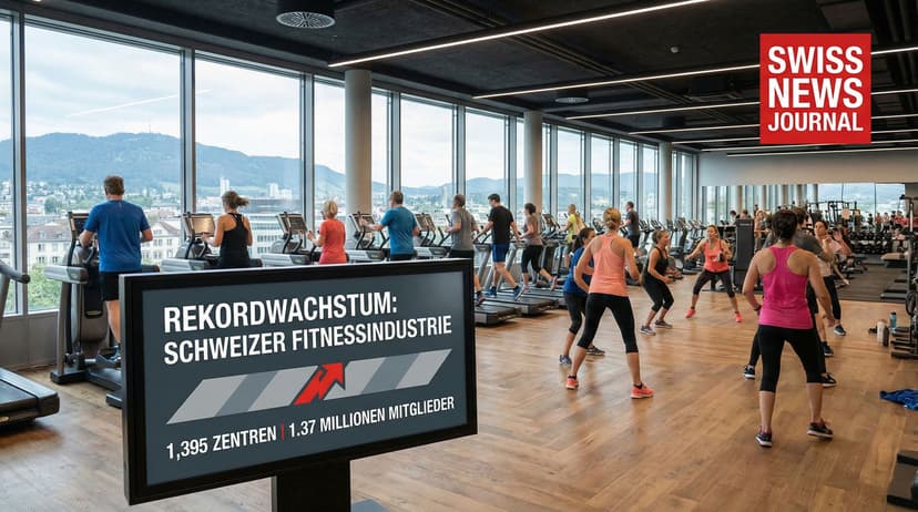 Record Growth for Swiss Fitness Industry Post-Covid