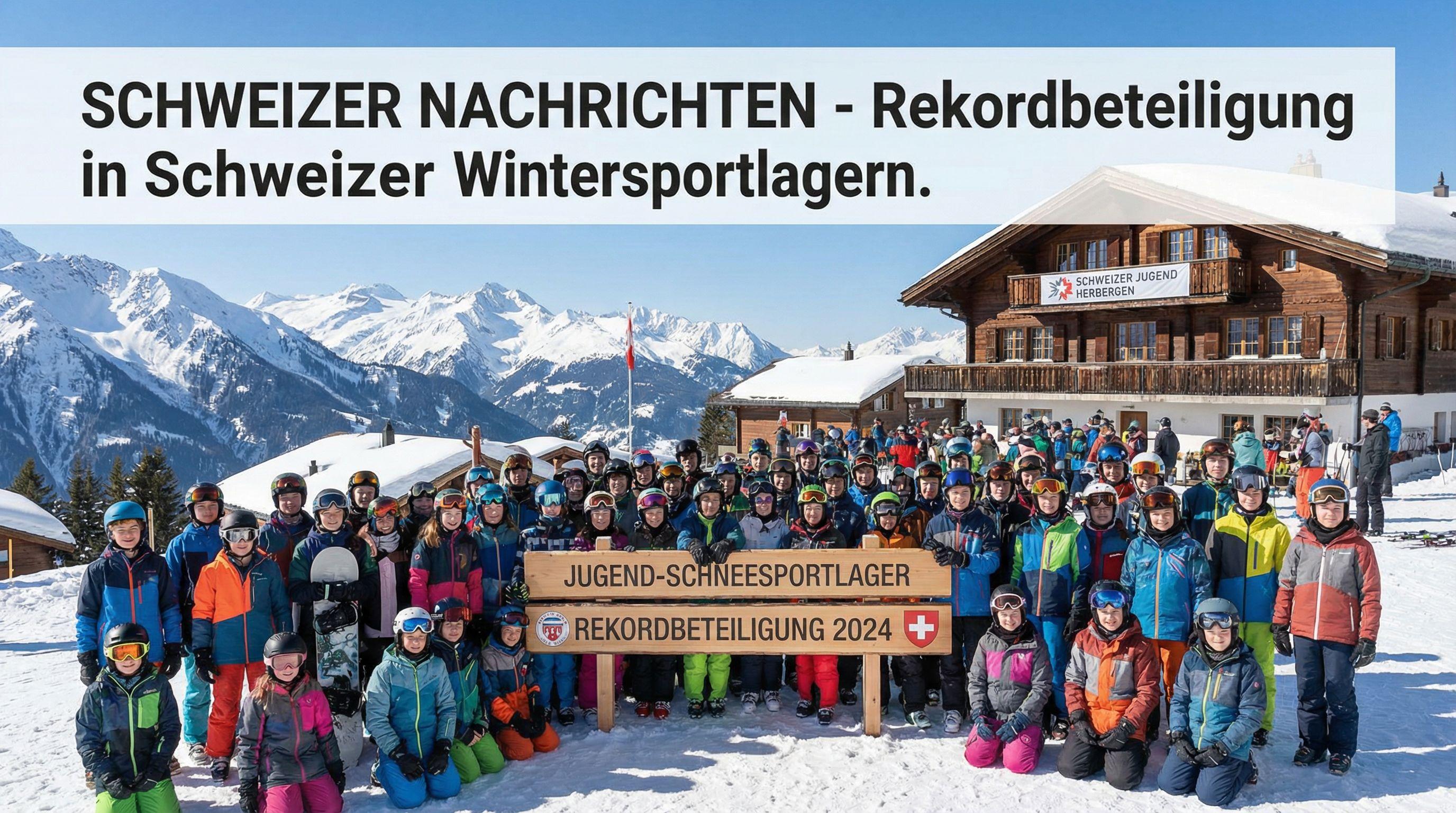 Record Participation in Swiss Winter Sports Camps