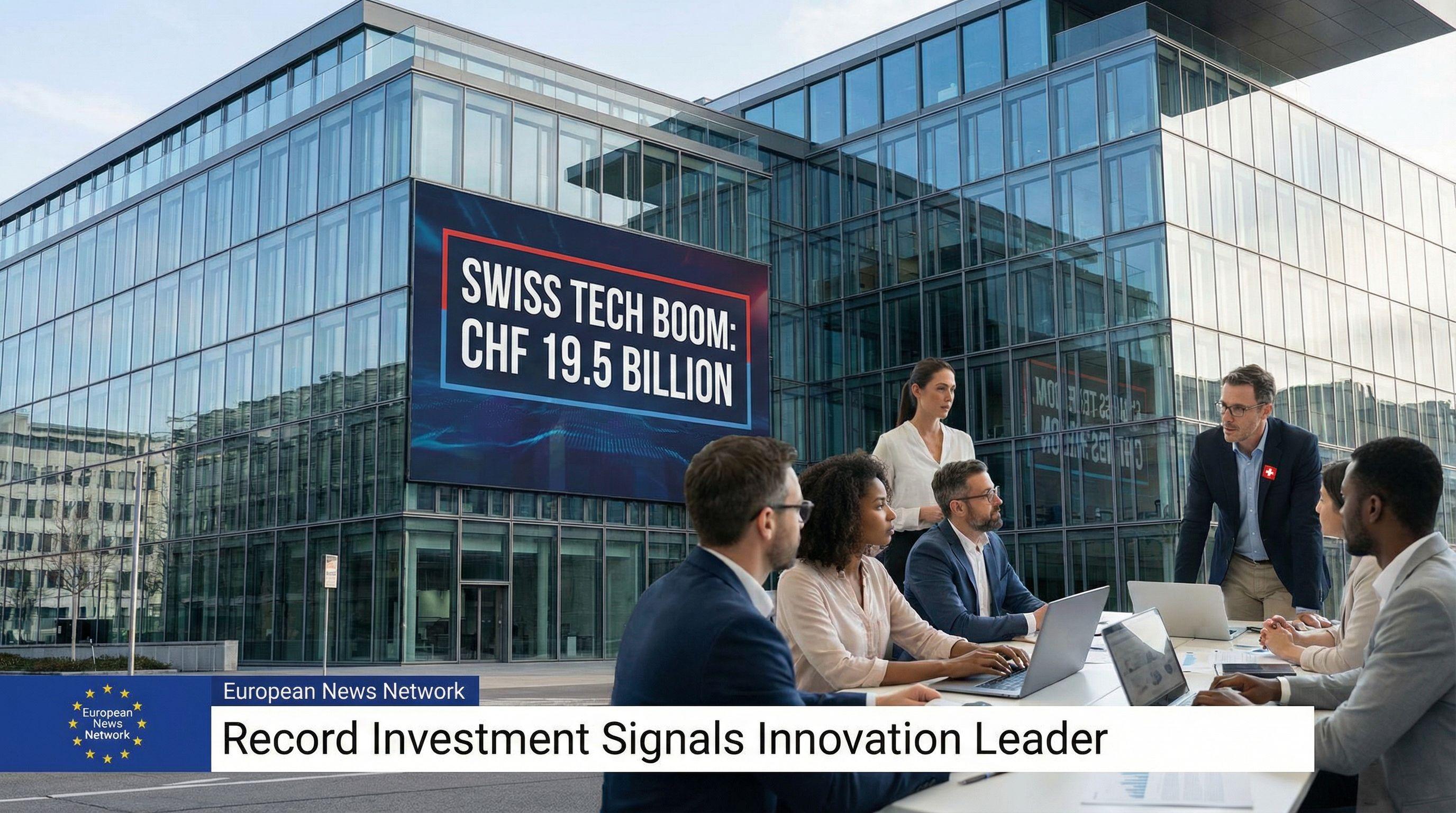 Record Swiss Investment in Tech Startups Signals Innovation Boom