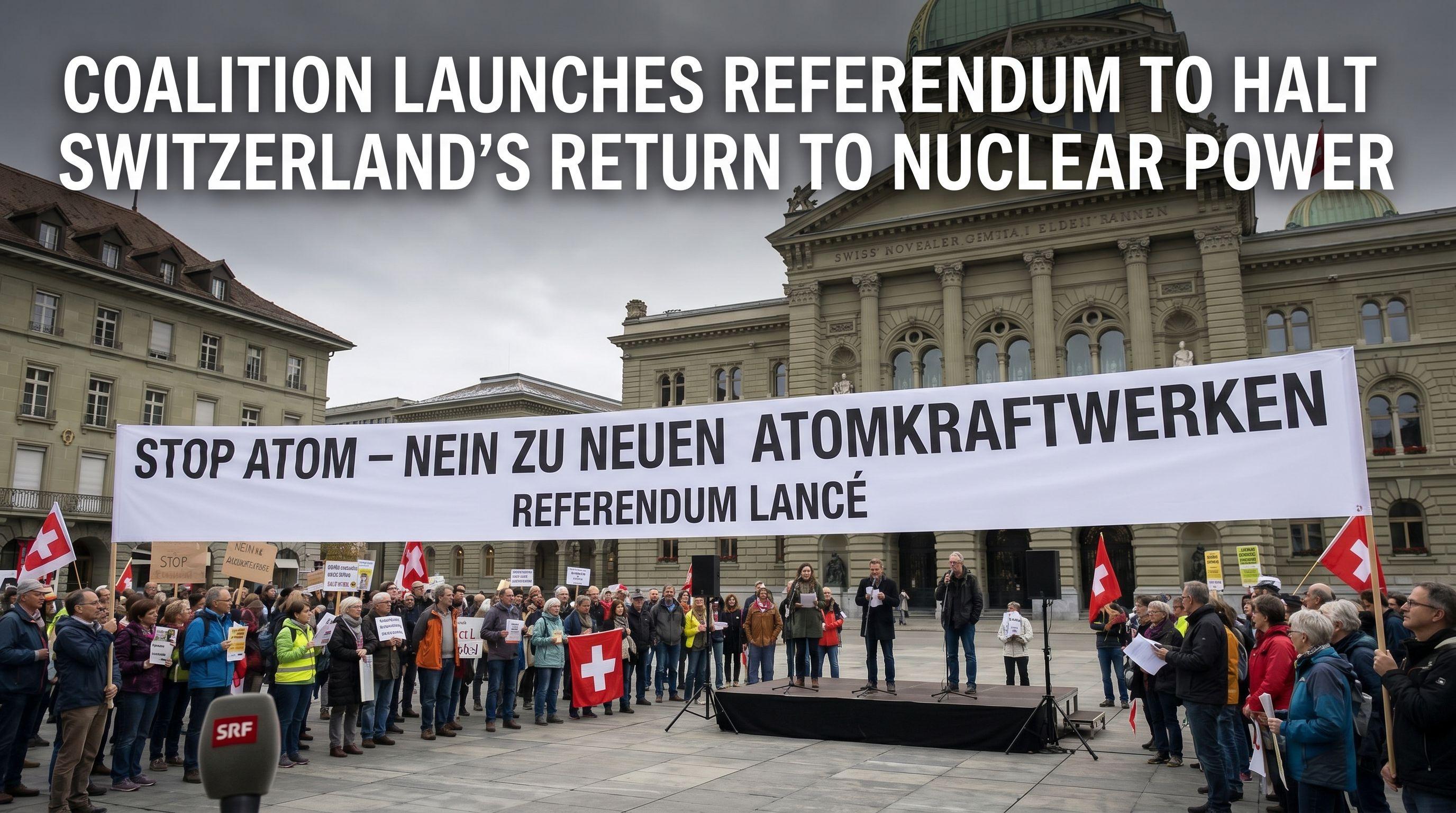 Coalition Launches Referendum to Halt Switzerland's Return to Nuclear Power