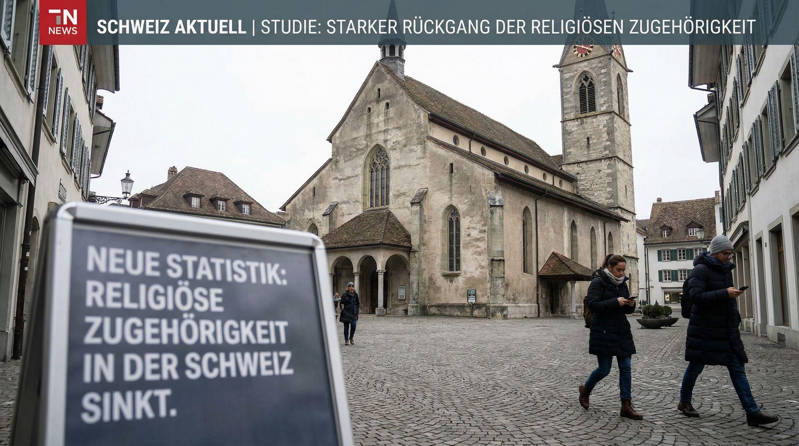 Religious Affiliation Declines Sharply in Switzerland, Study Shows