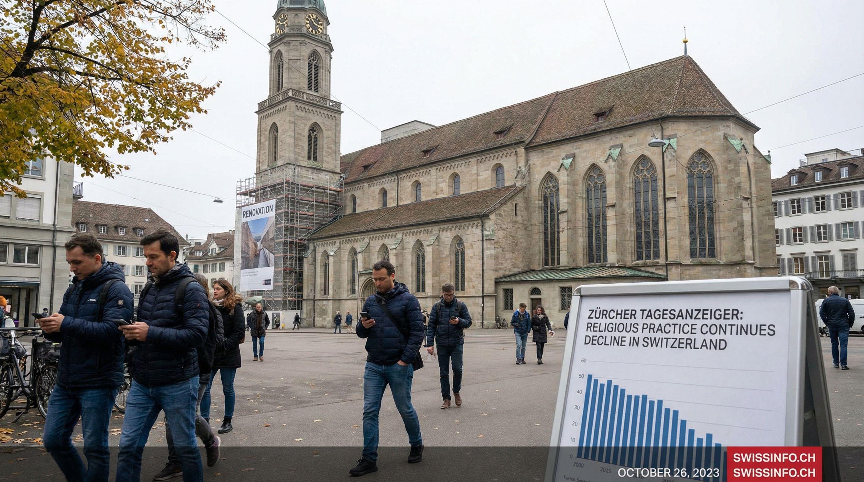Religious Practice Continues Decline in Switzerland
