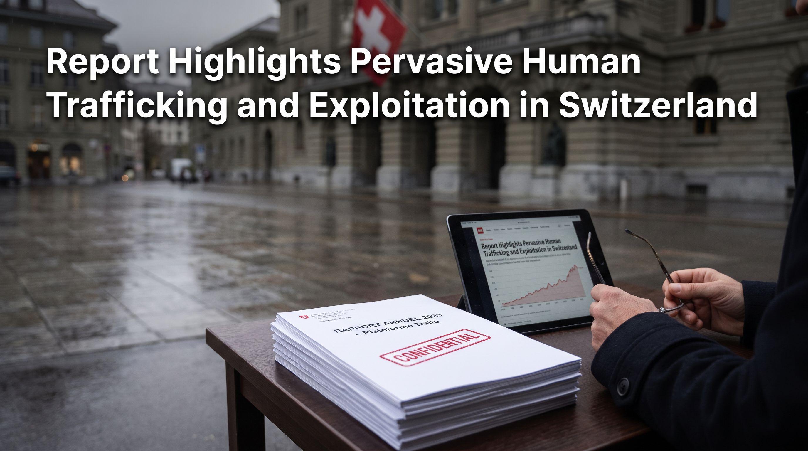 Report Highlights Pervasive Human Trafficking and Exploitation in Switzerland