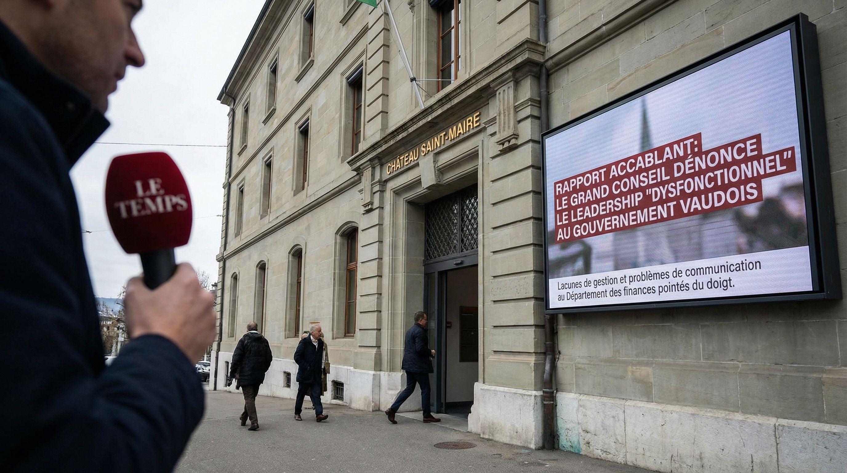 Report Slams 'Dysfunctional' Leadership in Vaud Cantonal Government