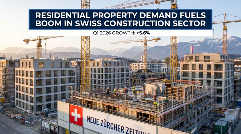 Residential Property Demand Fuels Boom in Swiss Construction Sector
