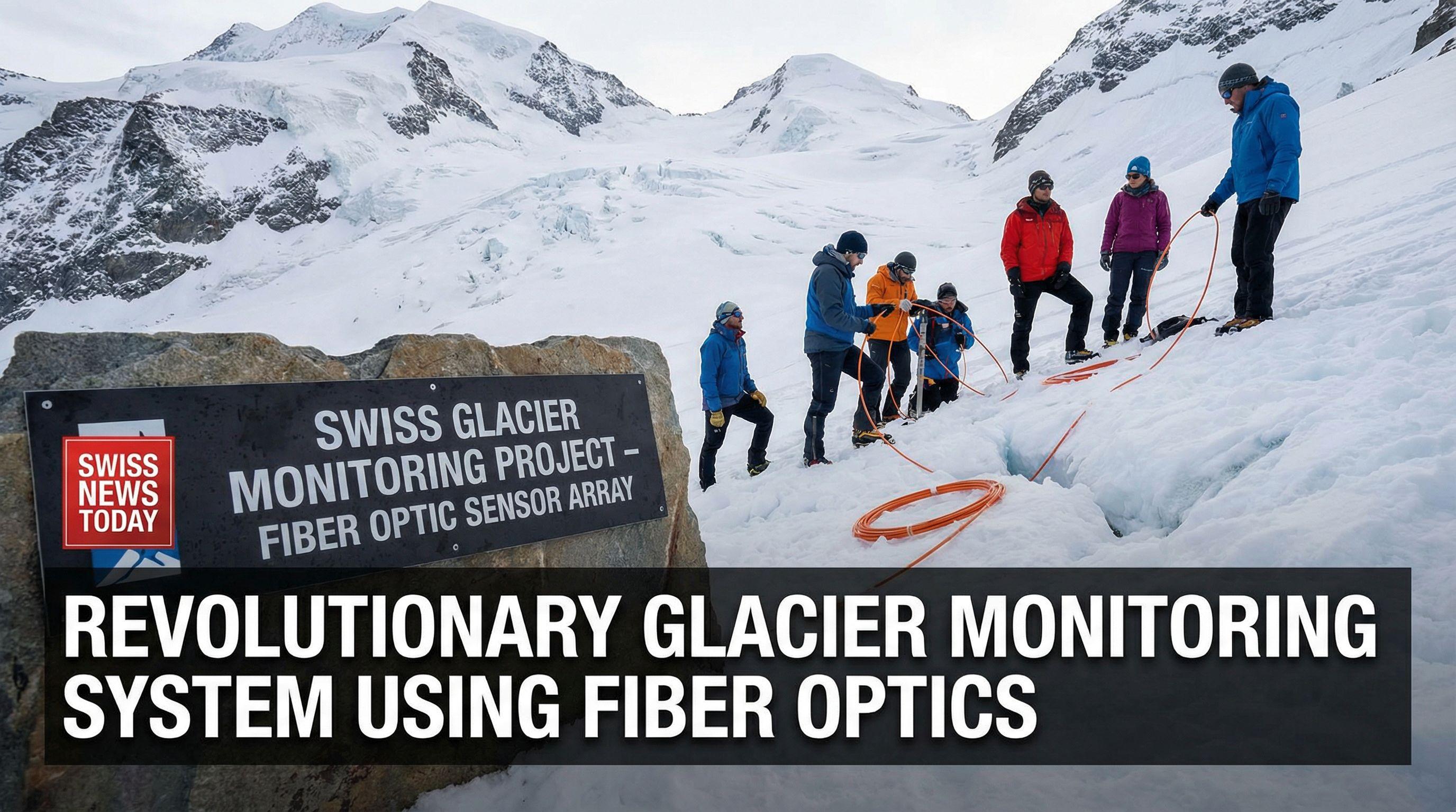 Revolutionary Glacier Monitoring System Using Fiber Optics