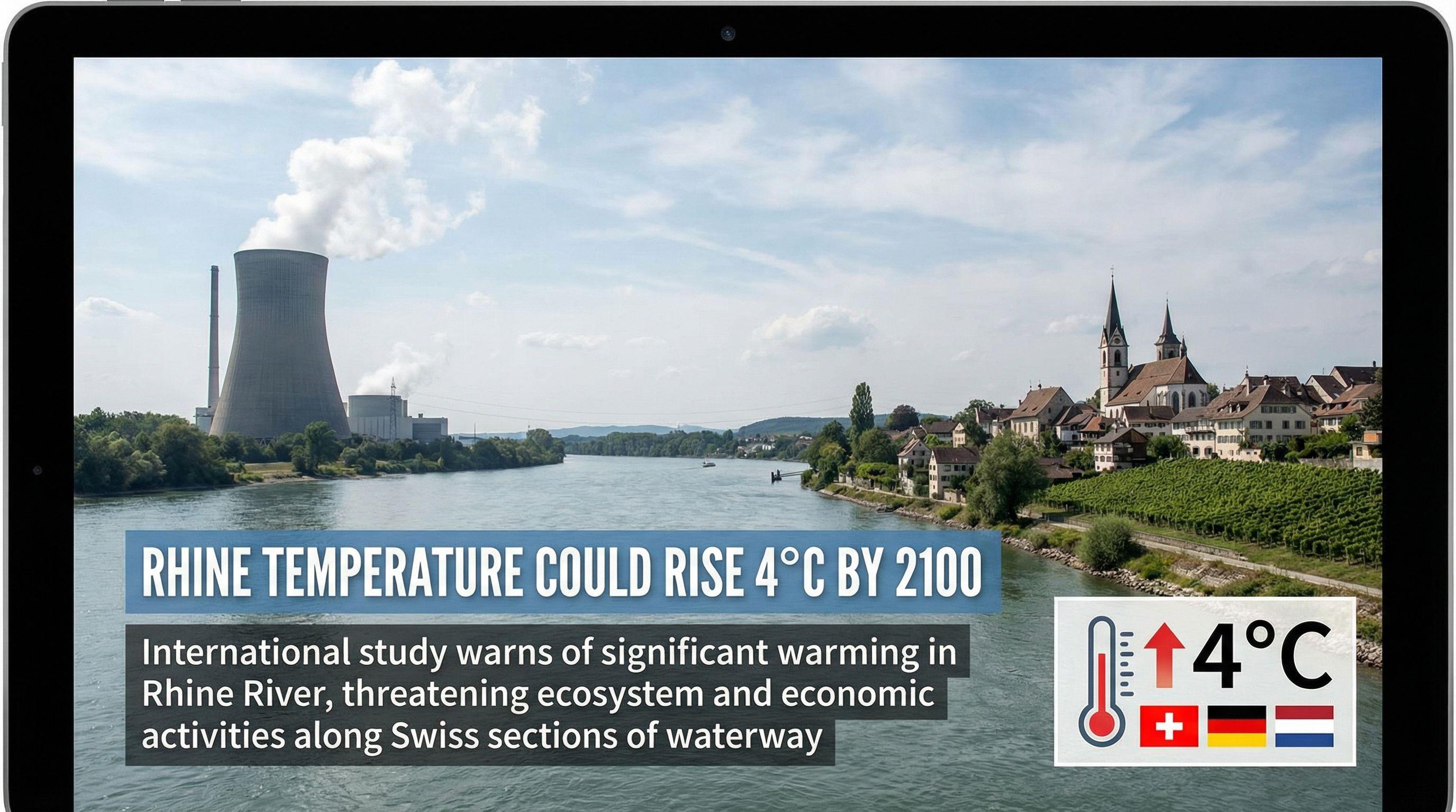 Rhine Temperature Could Rise 4°C by 2100