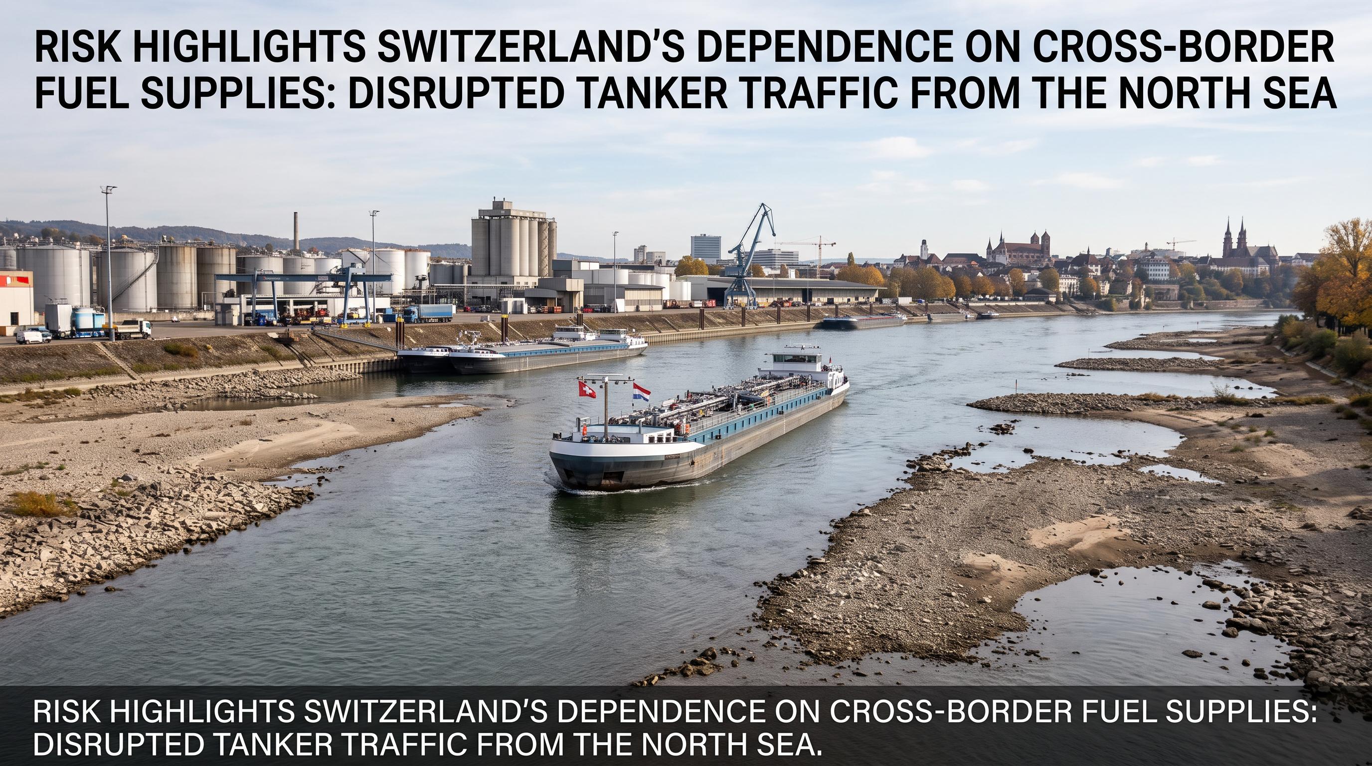Low Rhine levels raise concern over Swiss fuel supplies