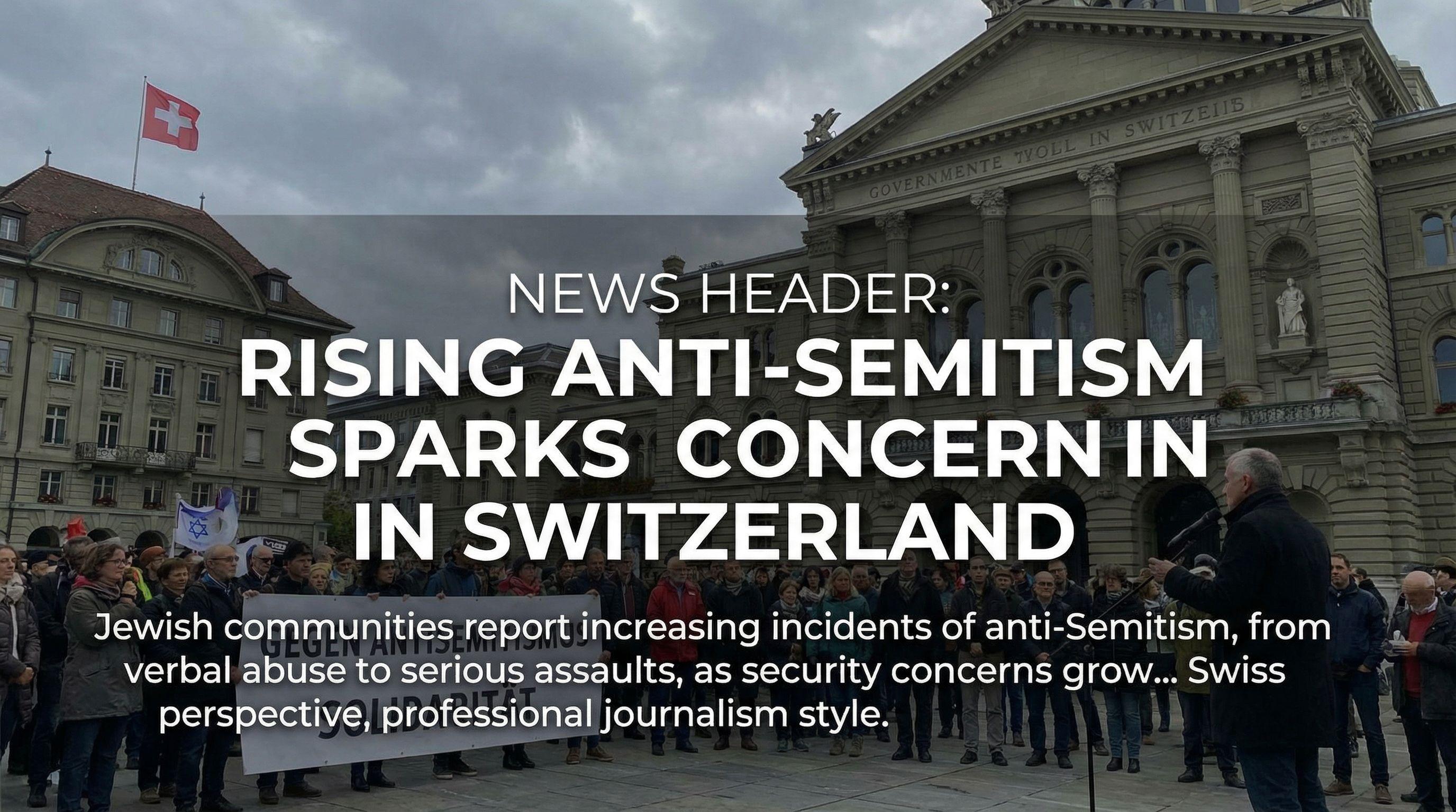 Rising Anti-Semitism Sparks Concern in Switzerland