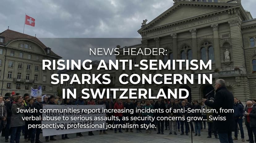 Rising Anti-Semitism Sparks Concern in Switzerland