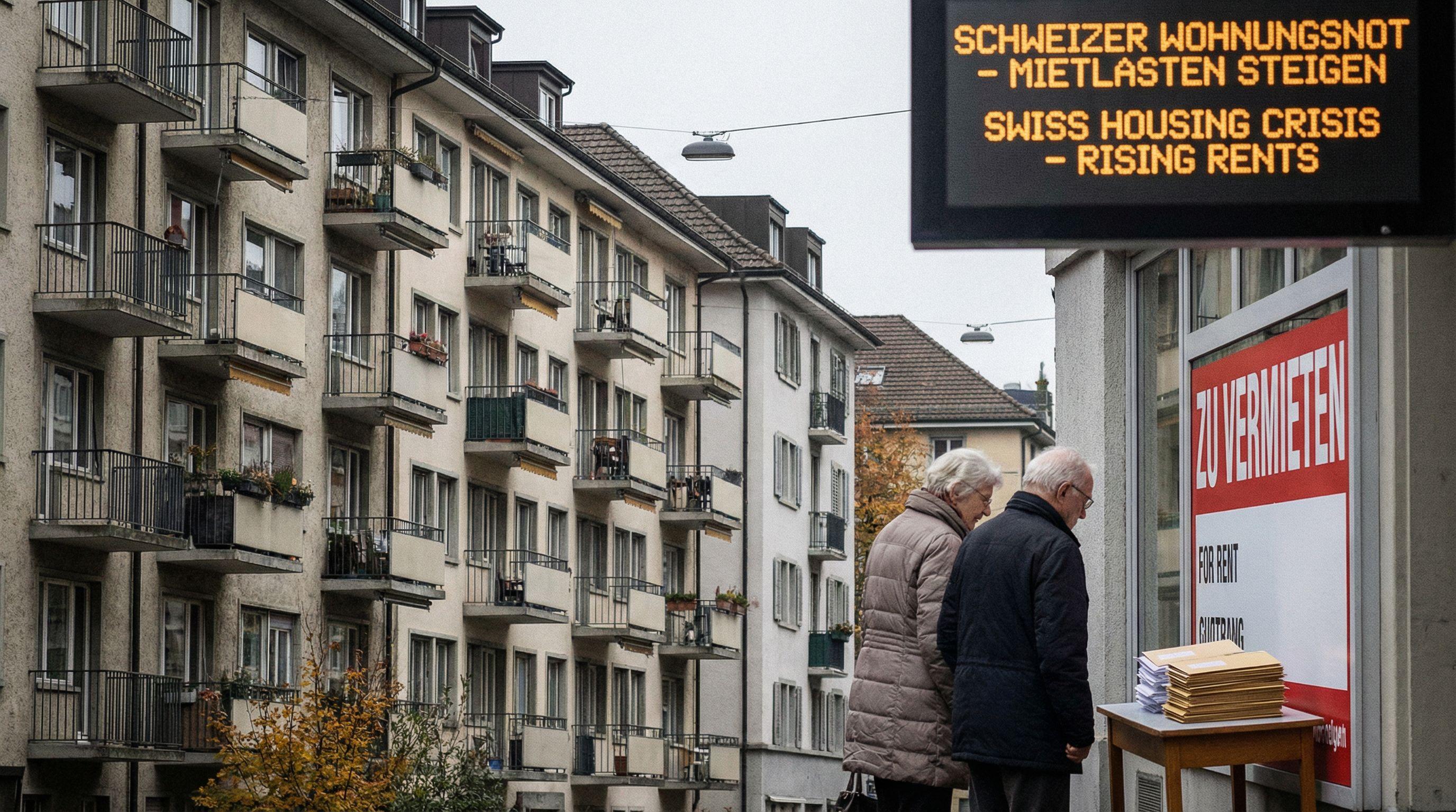 Rising Rents Put Heavy Financial Burden on Swiss Households Nationwide