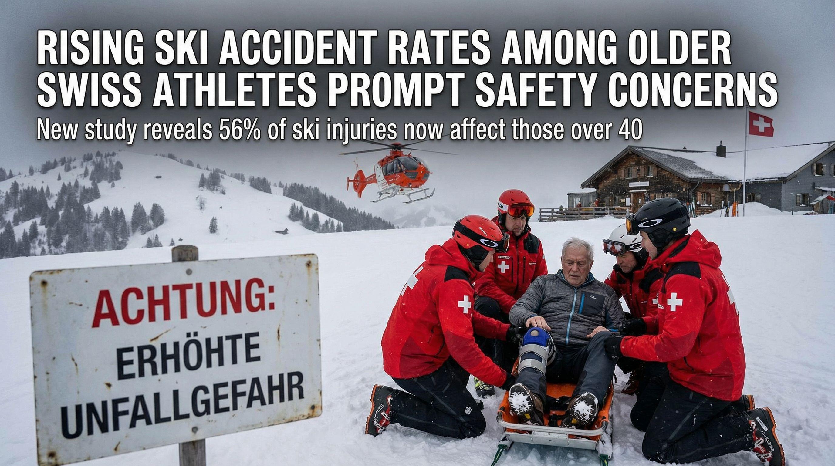 Rising Ski Accident Rates Among Older Swiss Athletes Prompt Safety Concerns