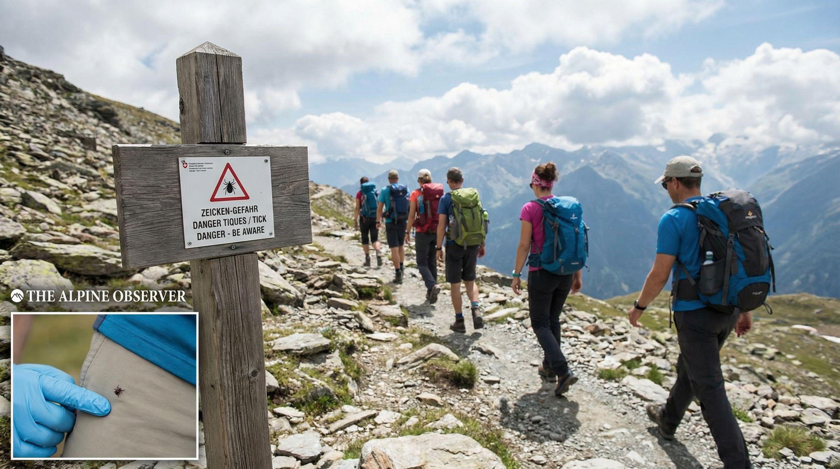 Rising tick threat in Swiss Alps prompts health concerns