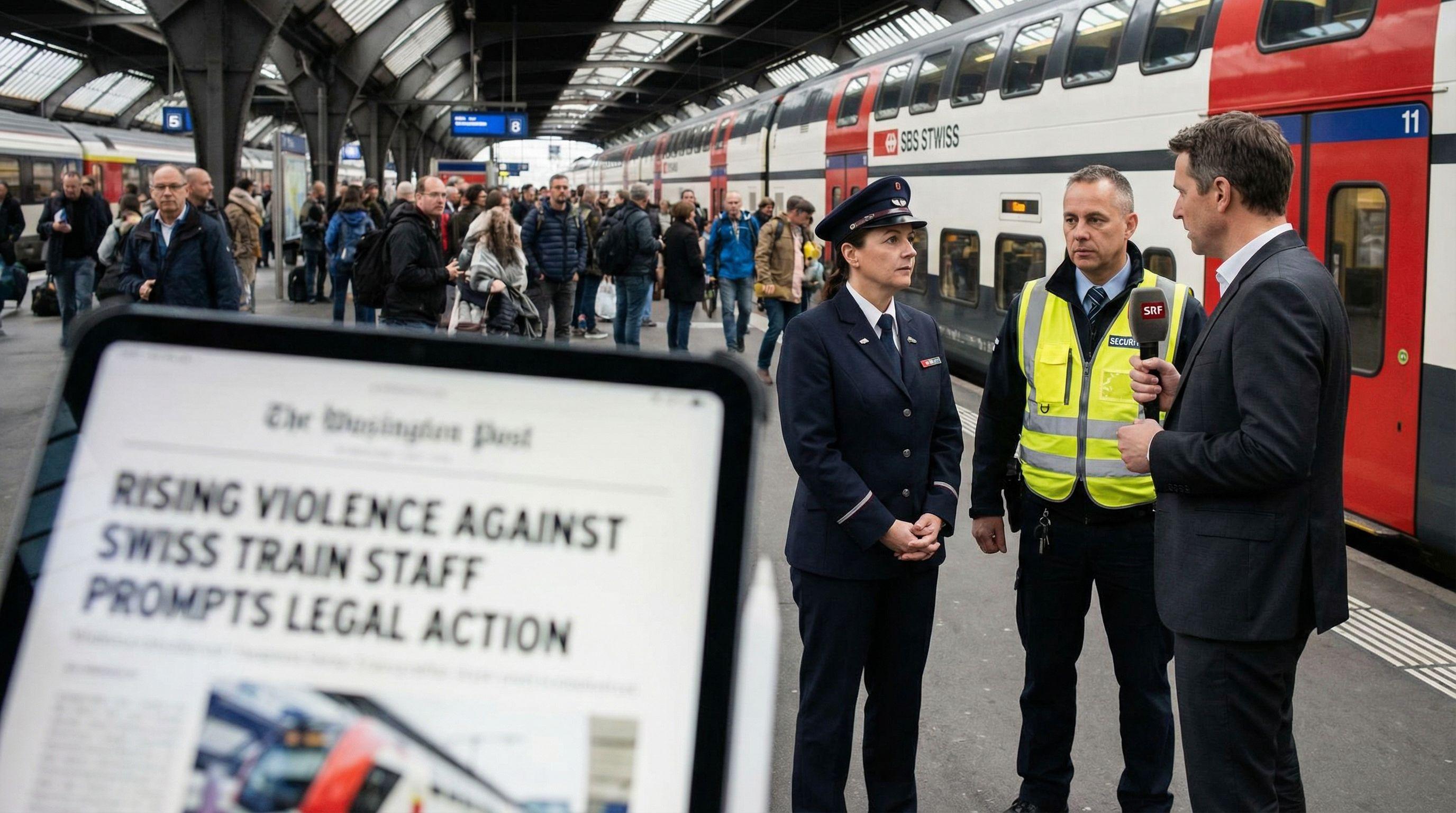 Rising violence against Swiss train staff prompts legal action