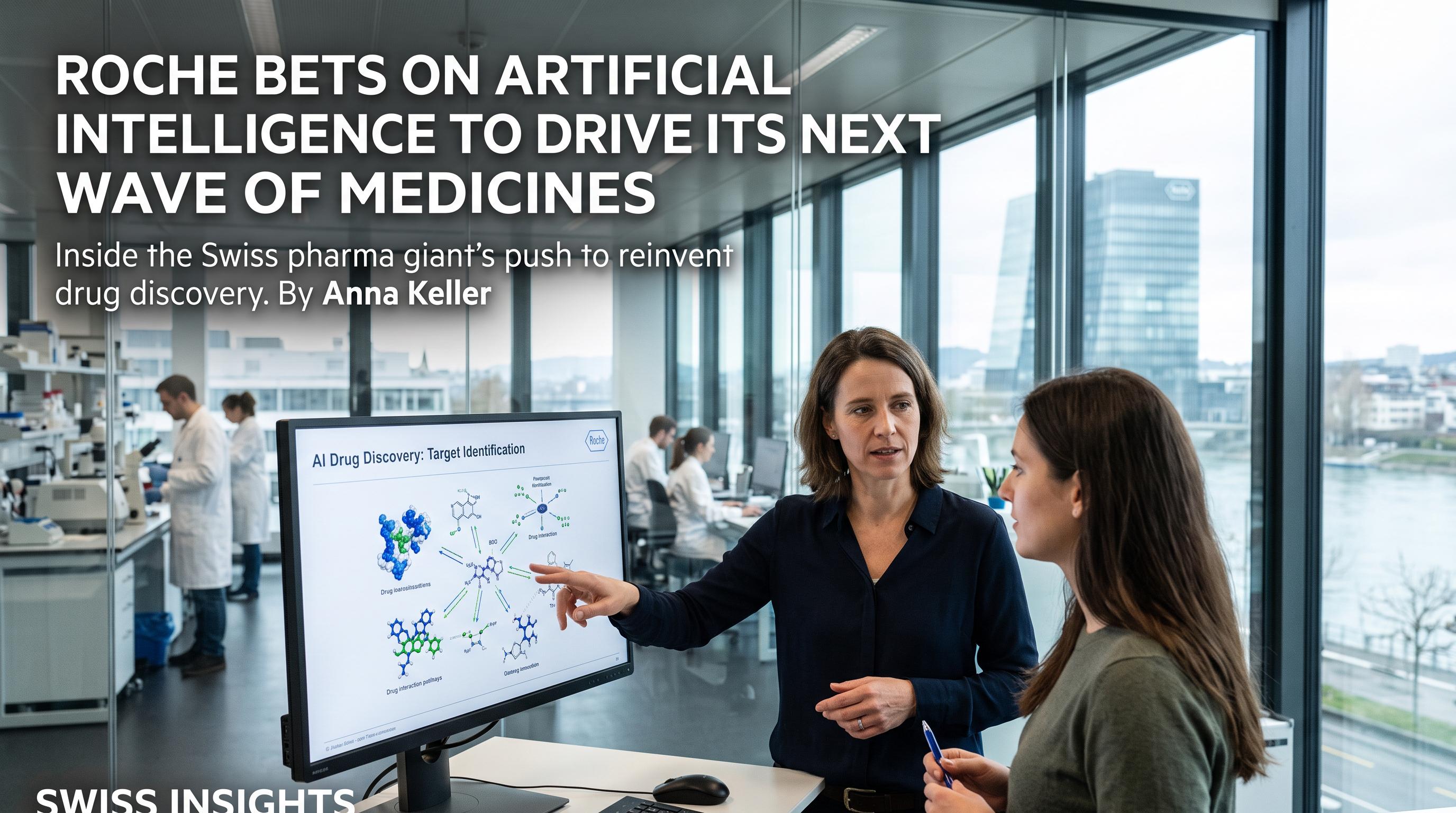 Roche bets on artificial intelligence to drive its next wave of medicines