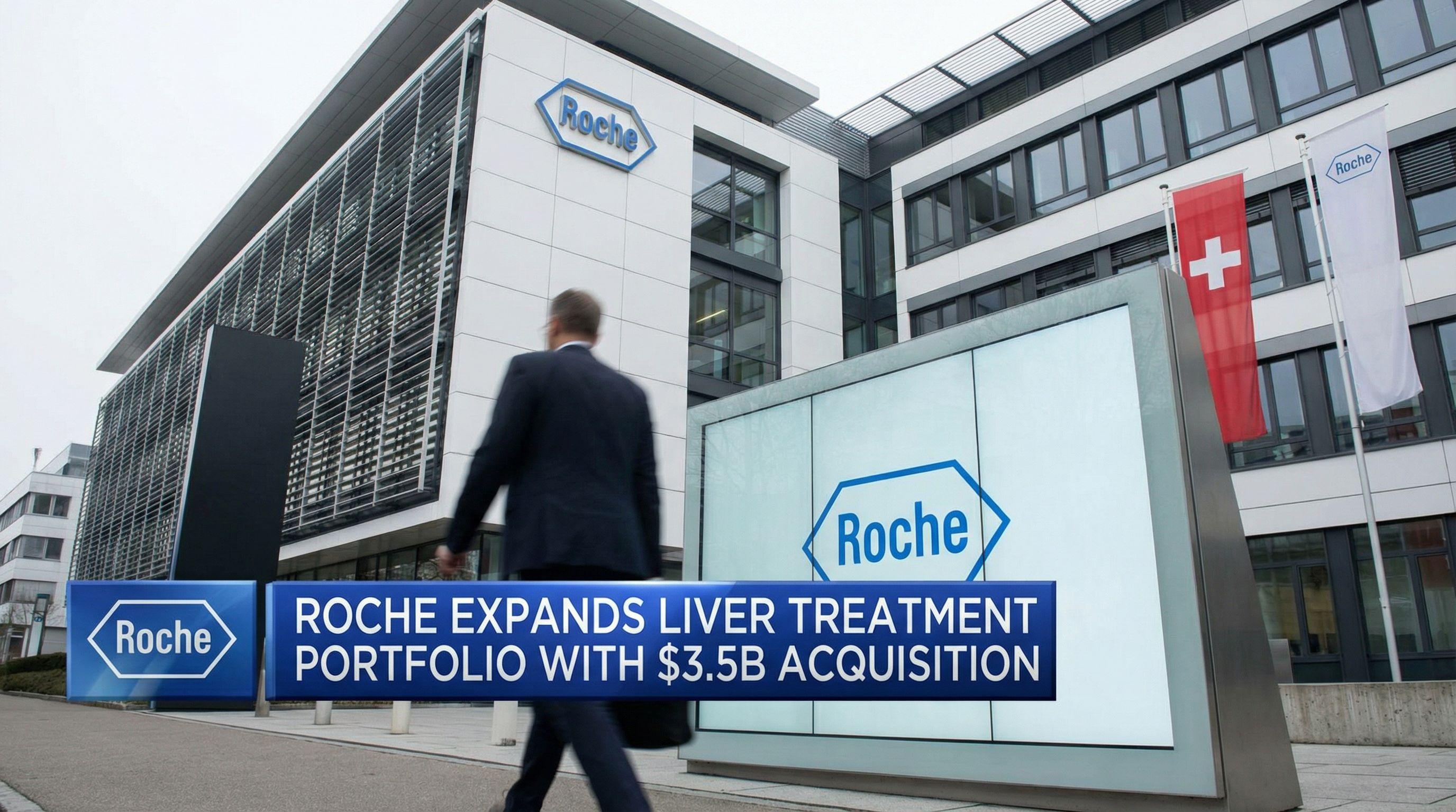 Roche Expands Liver Treatment Portfolio with $3.5B Acquisition