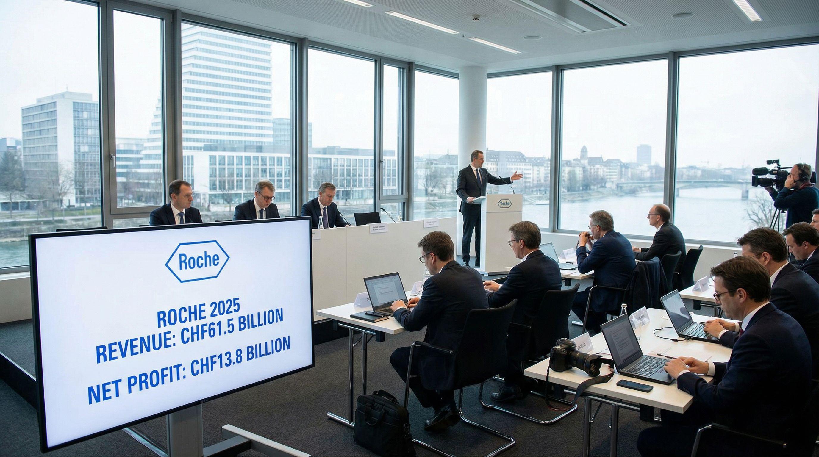 Roche Posts Strong 2025 Revenue, Exceeding CHF61 Billion