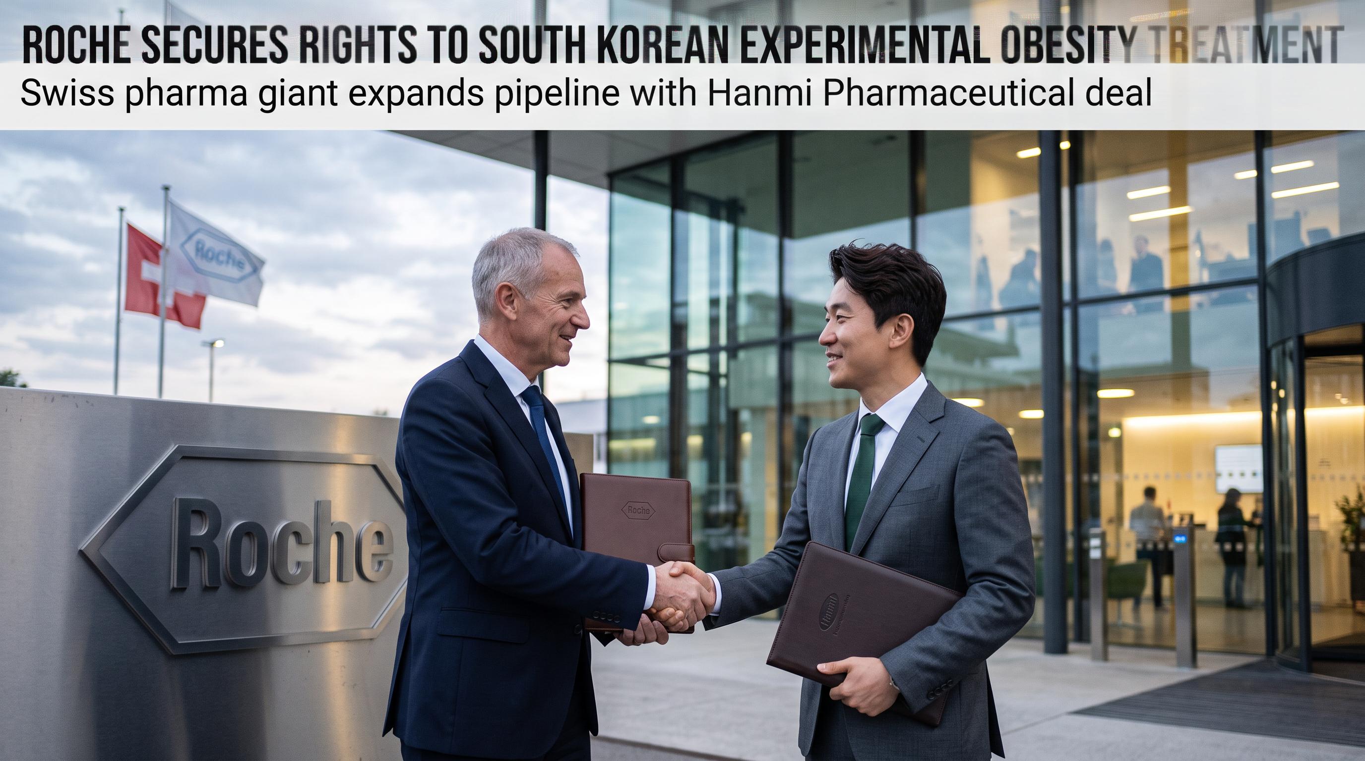 Roche secures rights to South Korean experimental obesity treatment