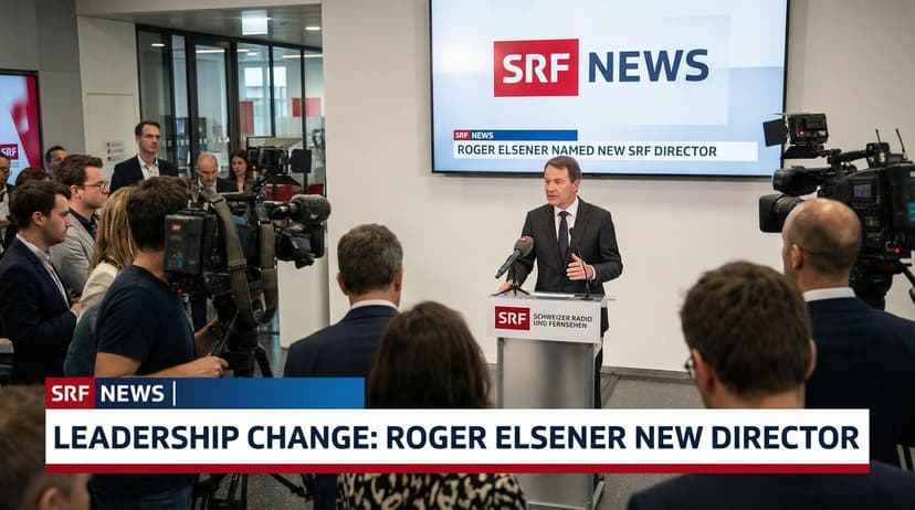 Roger Elsener Named New Director of Swiss Public Broadcaster SRF