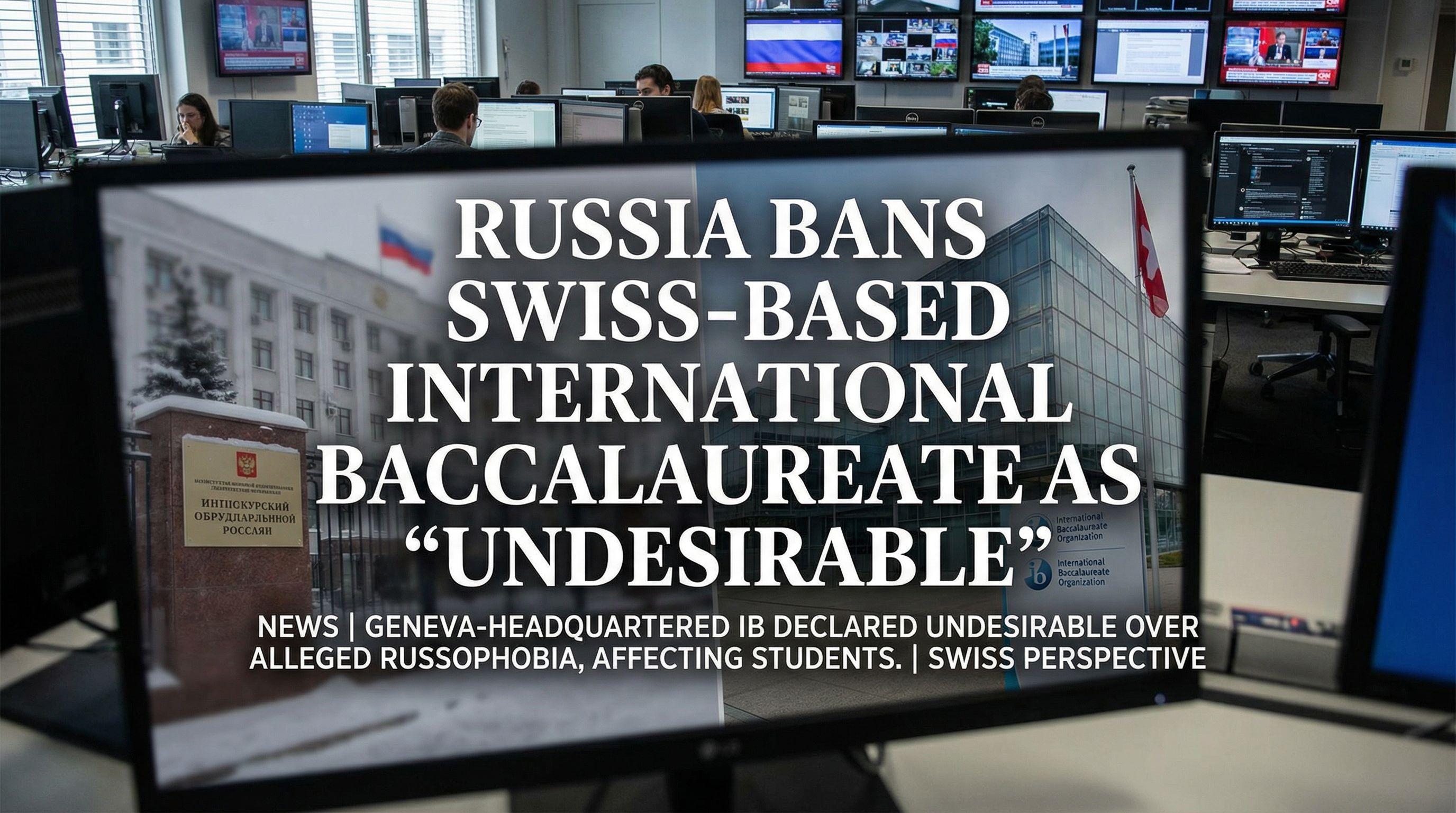 Russia Bans Swiss-Based International Baccalaureate as 'Undesirable'