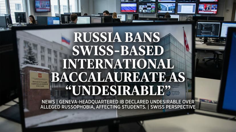 Russia Bans Swiss-Based International Baccalaureate as 'Undesirable'