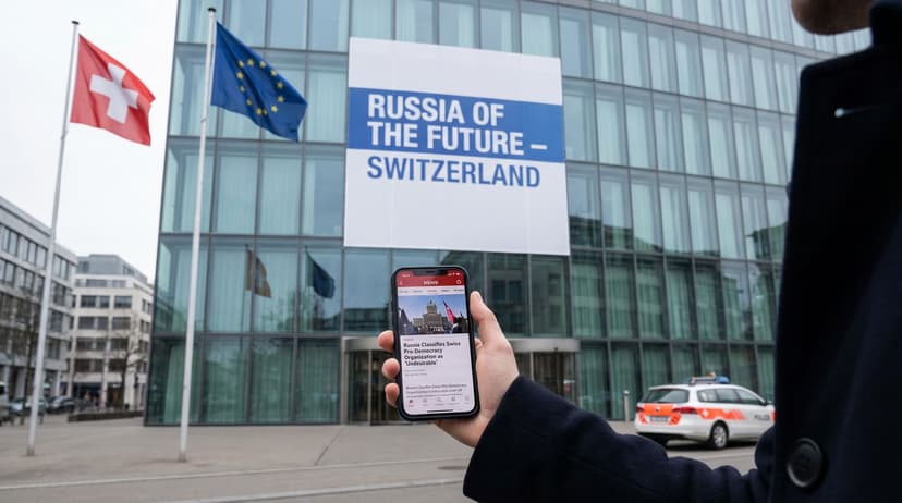 Russia Classifies Swiss Pro-Democracy Organization as 'Undesirable'