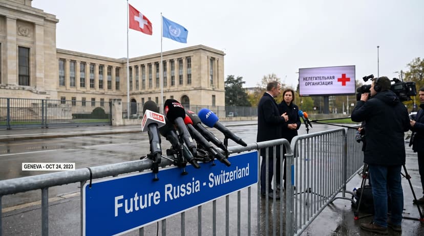 Russia Designates Swiss Pro-Democracy Group 'Undesirable' Amid Broad Crackdown