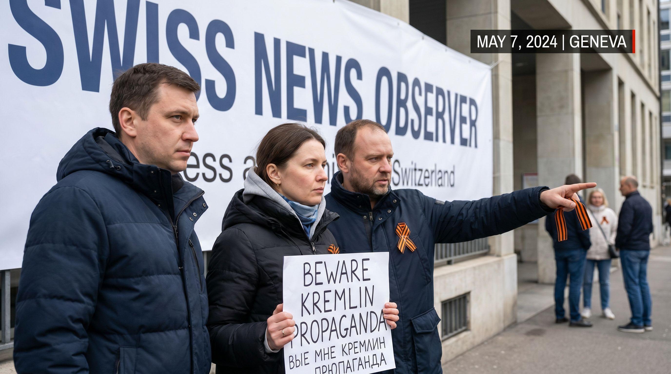 Russian Exiles Warn of Kremlin Propaganda at Victory Day Rallies in Switzerland
