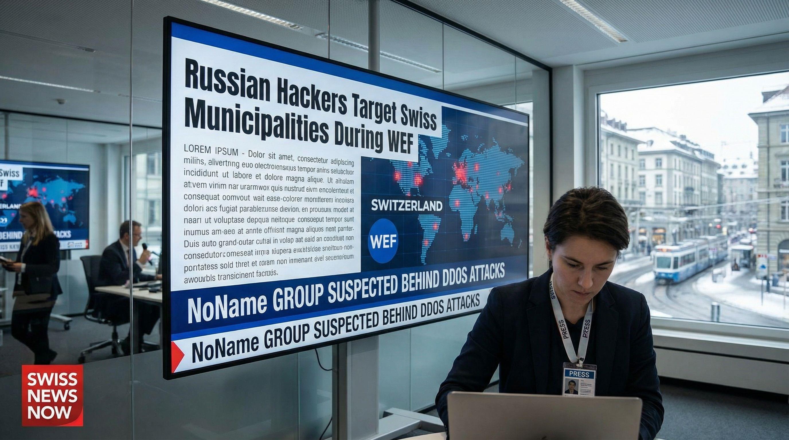 Russian Hackers Target Swiss Municipalities During WEF