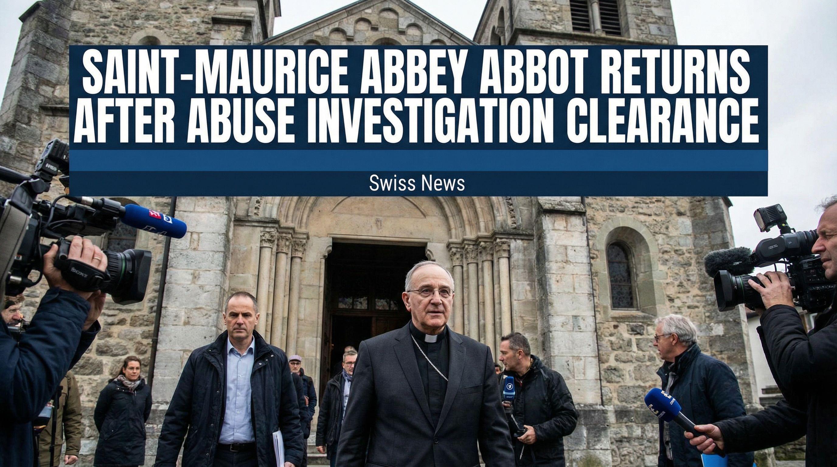 Saint-Maurice Abbey Abbot Returns After Abuse Investigation Clearance