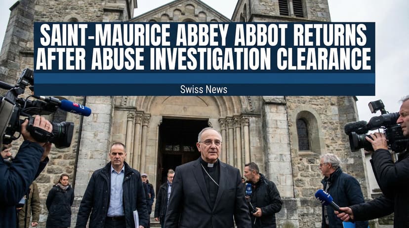 Saint-Maurice Abbey Abbot Returns After Abuse Investigation Clearance