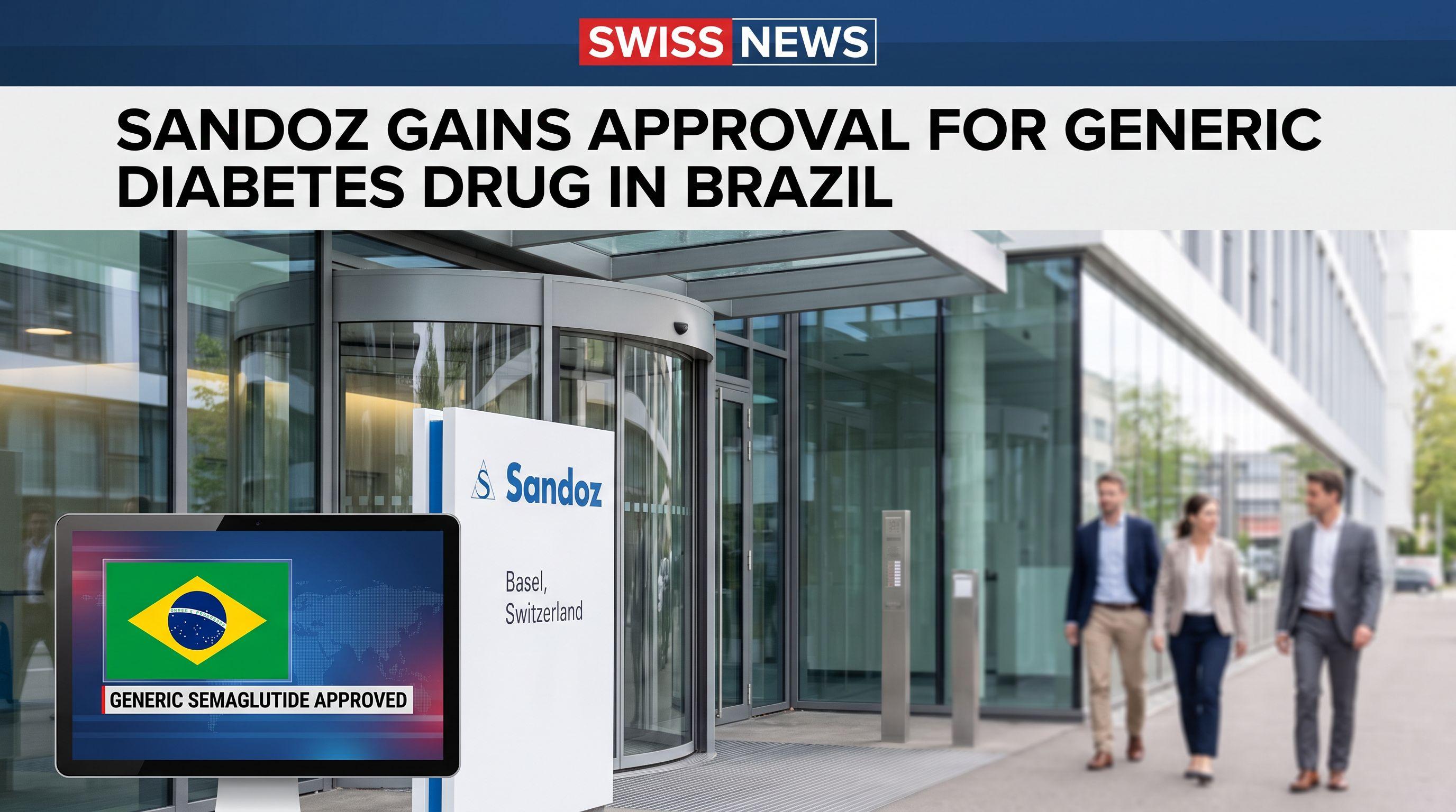 Sandoz Gains Approval for Generic Diabetes Drug in Brazil