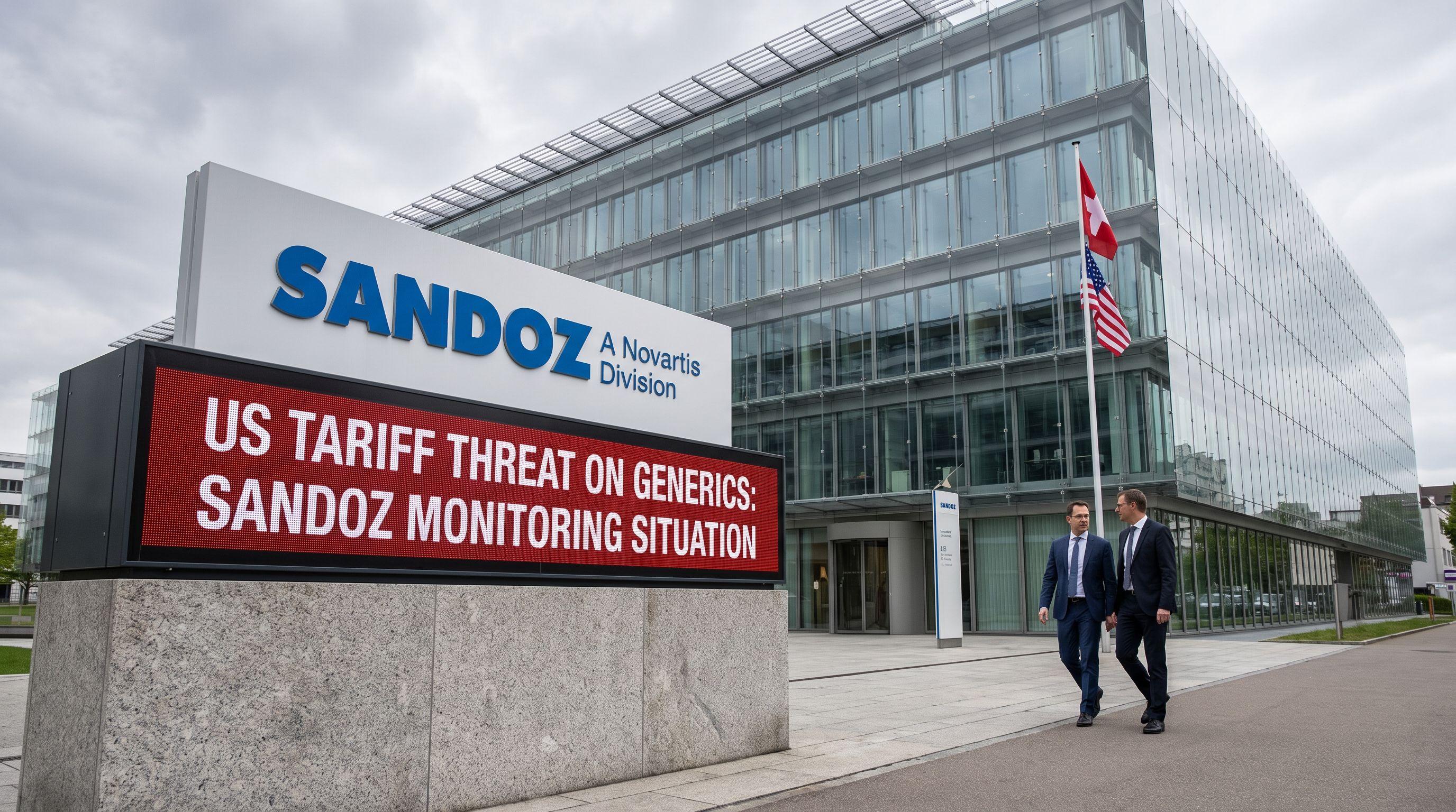 Sandoz Navigates US Tariff Threat on Generic Drugs