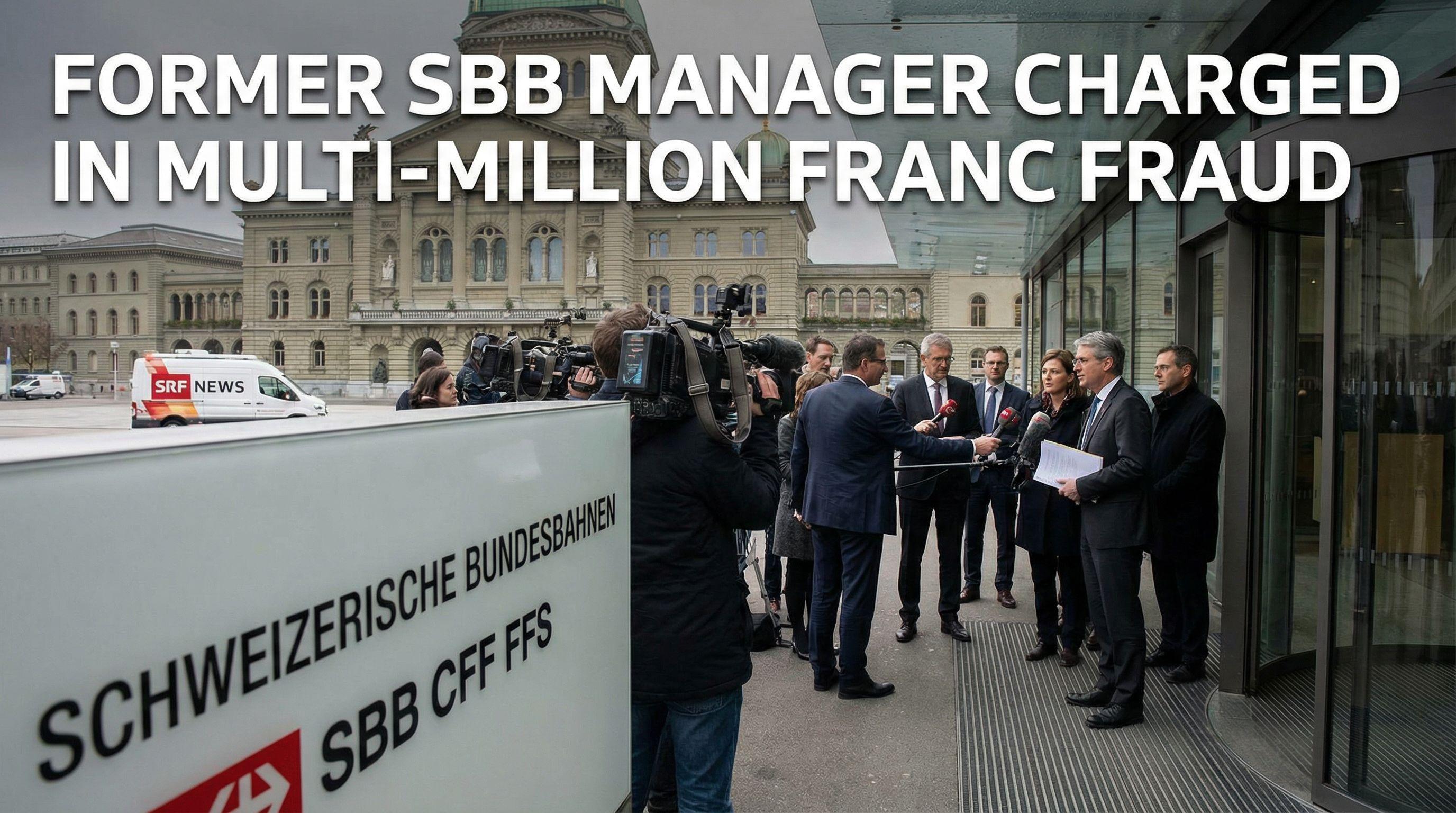 Former Swiss Federal Railways Manager Charged in Multi-Million Franc Fraud