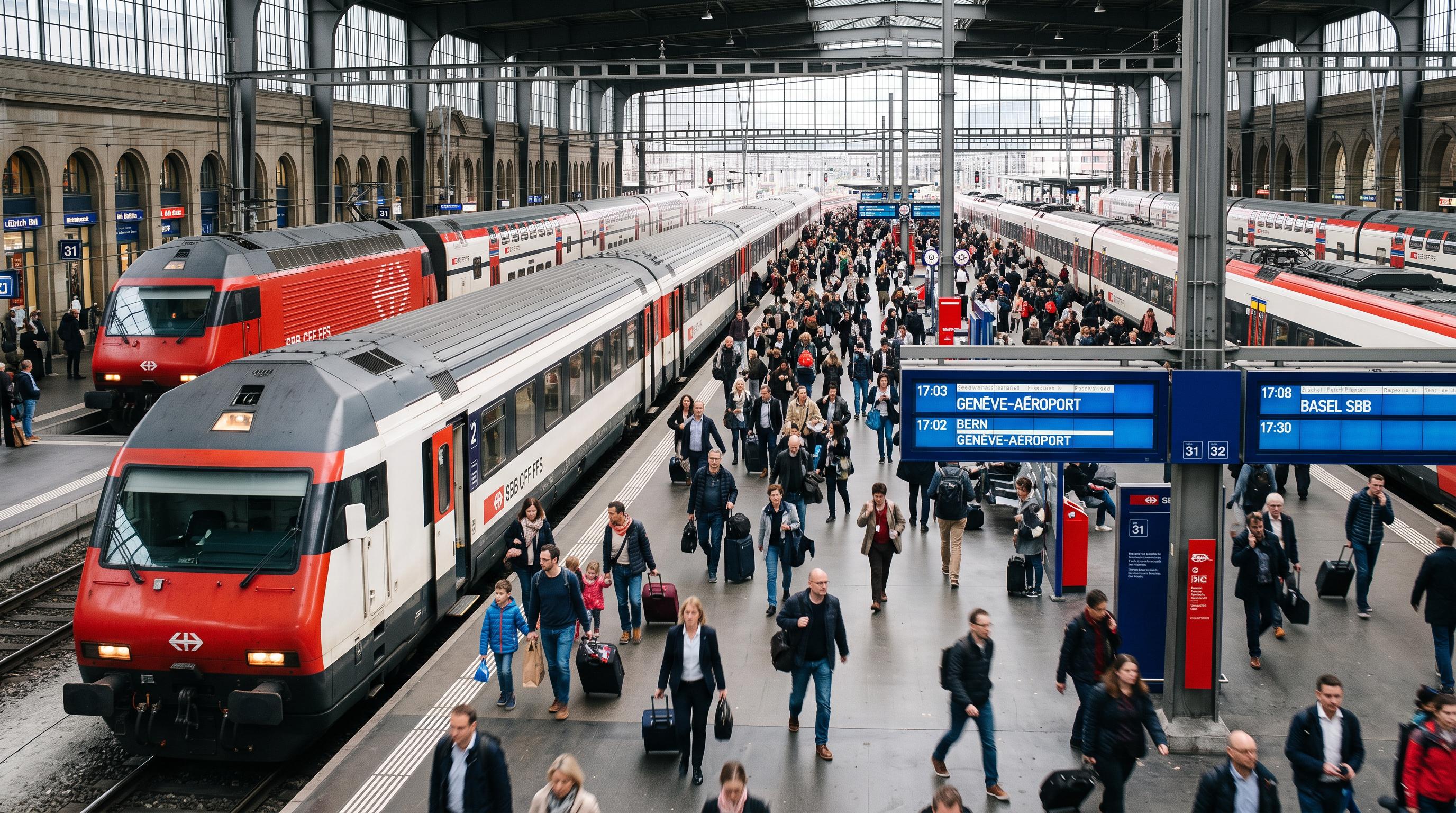 SBB profit jumps as more passengers return to Swiss trains
