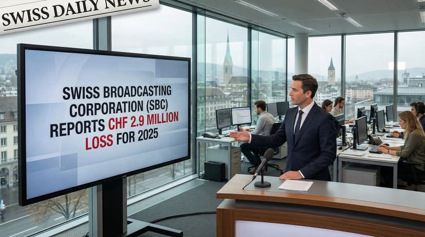 Swiss Broadcasting Corporation Reports CHF 2.9 Million Loss for 2025