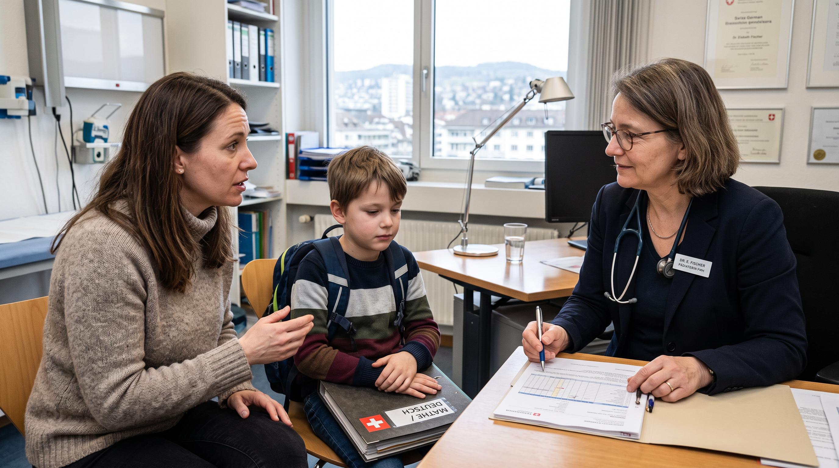 Swiss doctors warn that more school problems are becoming medical cases